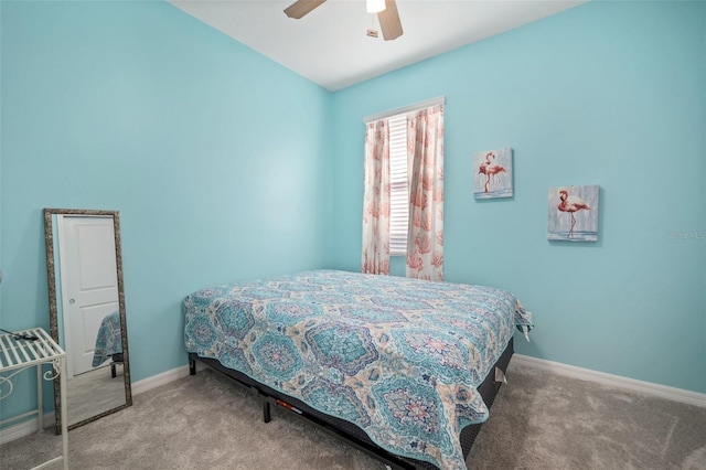 11829 Brighton Knoll Loop, Riverview, FL 33579 - carpeted bedroom featuring baseboards and ceiling fan