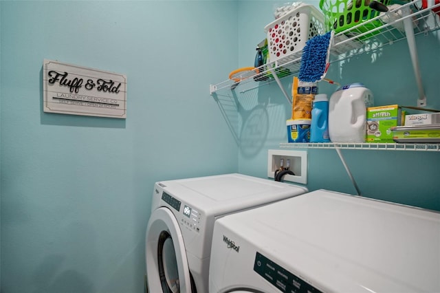 11829 Brighton Knoll Loop, Riverview, FL 33579 - washroom with washing machine and clothes dryer