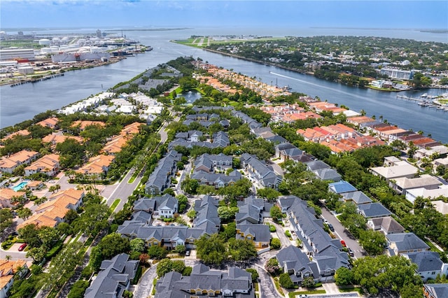 305 Sea Island Way, Tampa, FL 33602 - aerial view of property's location featuring nearby suburban area and a nearby body of water