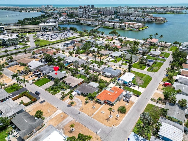 1431 Island Dr S, South Pasadena, FL 33707 - bird's eye view of a large body of water