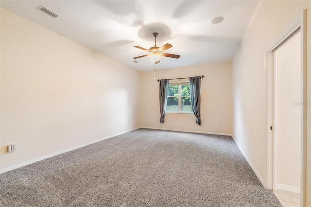117 Camelot Ridge Dr, Brandon, FL 33511 - empty room featuring a ceiling fan and light carpet