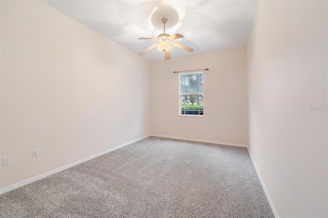 117 Camelot Ridge Dr, Brandon, FL 33511 - spare room with light colored carpet and a ceiling fan