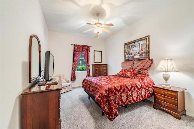 117 Camelot Ridge Dr, Brandon, FL 33511 - carpeted bedroom with ceiling fan and baseboards