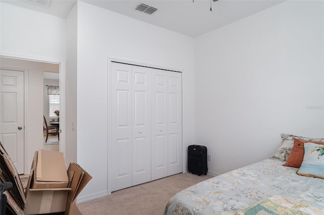 11444 Alachua Creek Ln, Riverview, FL 33579 - bedroom with carpet floors and a closet