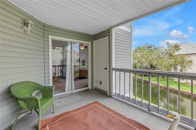 6916 Stones Throw Cir N Unit 9207, Saint Petersburg, FL 33710 - balcony featuring a water view