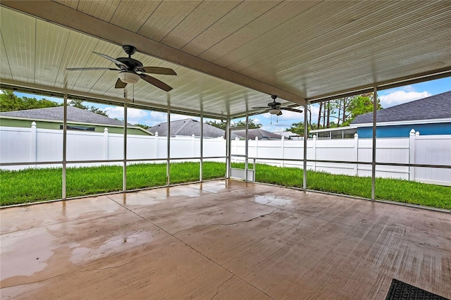 19635 Bellehurst Loop, Land O Lakes, FL 34638 - view of unfurnished sunroom
