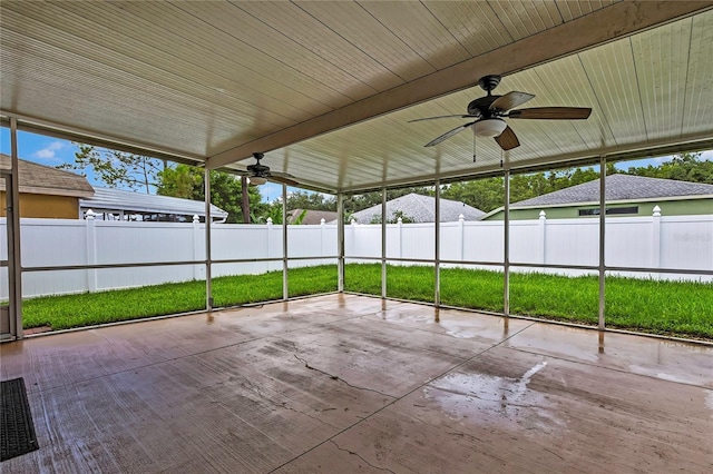 19635 Bellehurst Loop, Land O Lakes, FL 34638 - view of unfurnished sunroom