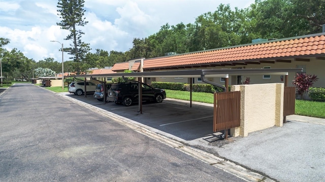 1701 Pinehurst Rd Unit 24B, Dunedin, FL 34698 - view of covered parking lot