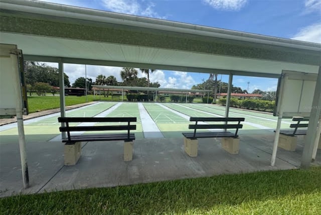 1701 Pinehurst Rd Unit 24B, Dunedin, FL 34698 - view of property's community with shuffleboard