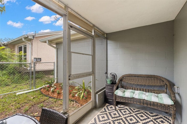 8004 Beaver Creek Loop, Hudson, FL 34667 - view of sunroom