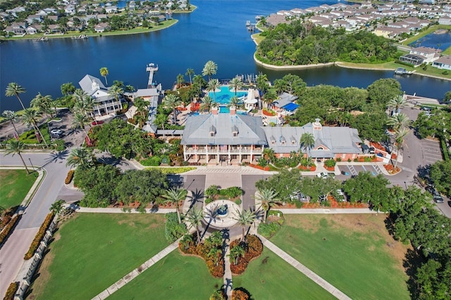 221 Sunset Crest Ct, Apollo Beach, FL 33572 - aerial view of a large body of water