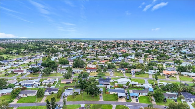 6228 Florida Cir W, Apollo Beach, FL 33572 - aerial view of property and surrounding area featuring nearby suburban area