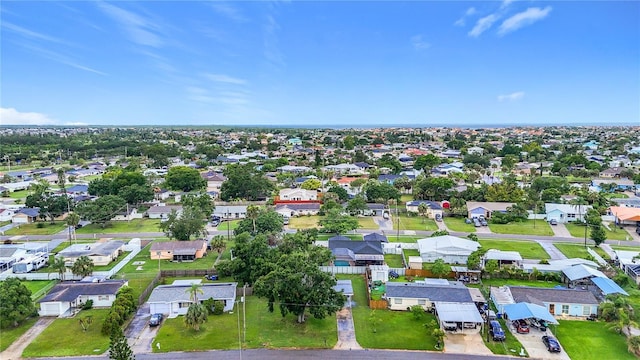 6228 Florida Cir W, Apollo Beach, FL 33572 - aerial view of property's location featuring nearby suburban area