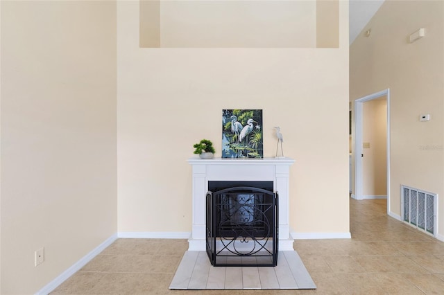2231 Utopian Dr E Unit 307, Clearwater, FL 33763 - detailed view of a fireplace and baseboards