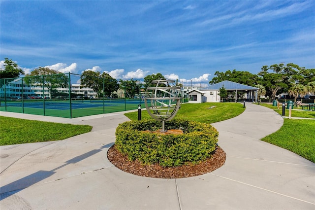 2231 Utopian Dr E Unit 307, Clearwater, FL 33763 - view of community with a tennis court