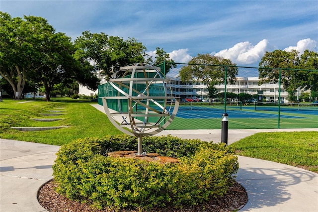 2231 Utopian Dr E Unit 307, Clearwater, FL 33763 - view of tennis court