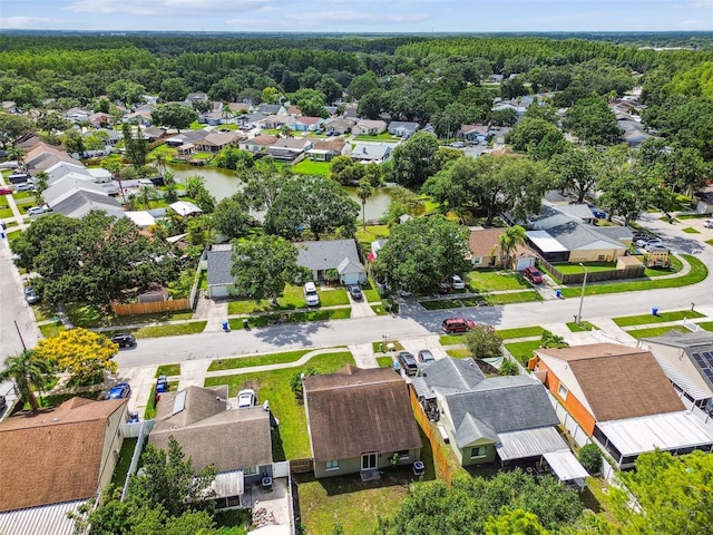 12315 Hidden Brook Dr, Tampa, FL 33624 - aerial perspective of suburban area featuring a forest