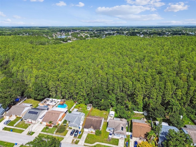 12315 Hidden Brook Dr, Tampa, FL 33624 - view of property location featuring a heavily wooded area and nearby suburban area