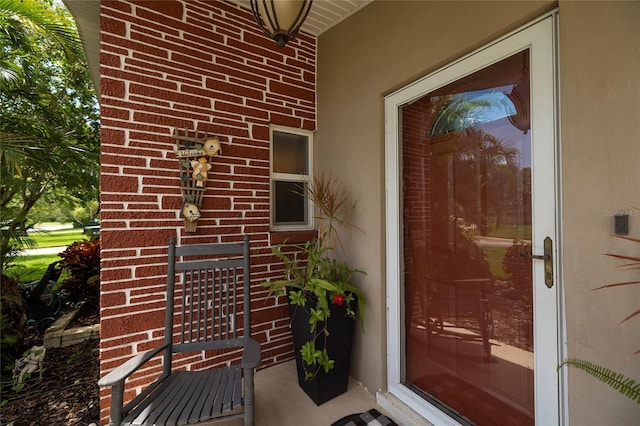 1132 Gershwin Dr, Largo, FL 33771 - entrance to property featuring brick siding