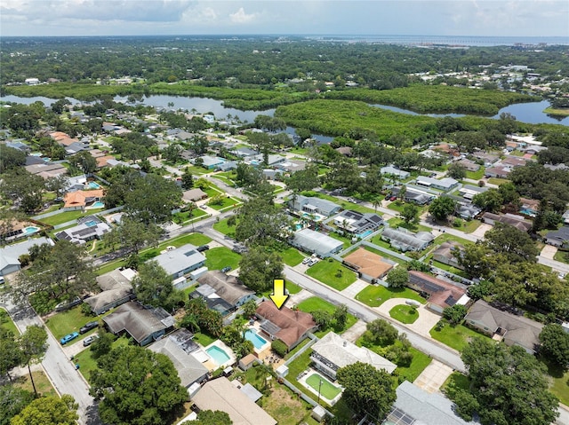1132 Gershwin Dr, Largo, FL 33771 - view of property location featuring a large body of water and nearby suburban area