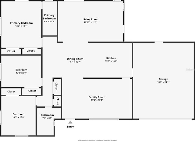 1132 Gershwin Dr, Largo, FL 33771 - view of floor plan / room layout