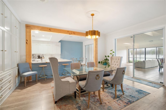 4719 61st Avenue Terrace W Unit 4719, Bradenton, FL 34210 - dining space featuring light wood-style floors
