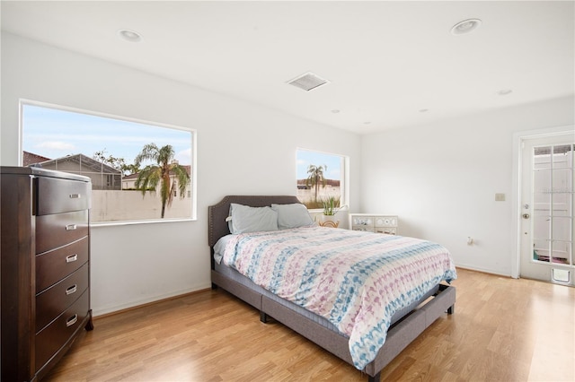 4719 61st Avenue Terrace W Unit 4719, Bradenton, FL 34210 - bedroom with light wood finished floors and recessed lighting