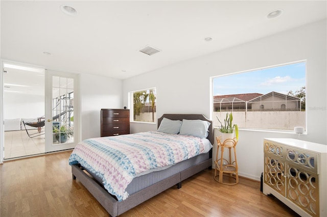 4719 61st Avenue Terrace W Unit 4719, Bradenton, FL 34210 - bedroom with wood finished floors and recessed lighting