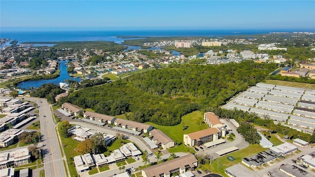 4901 Onyx Ln Unit 204, New Port Richey, FL 34652 - aerial overview of property's location featuring a nearby body of water and nearby suburban area