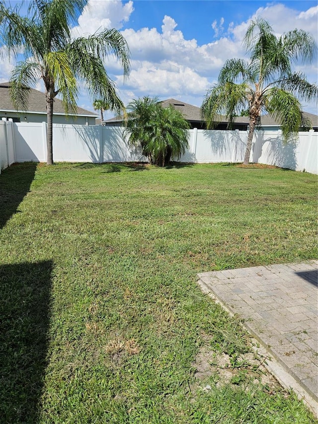 10124 Mangrove Well Rd, Ruskin, FL 33573 - view of fenced backyard