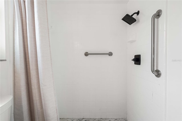 1720 Patlin Cir N, Largo, FL 33770 - bathroom with tiled shower and toilet