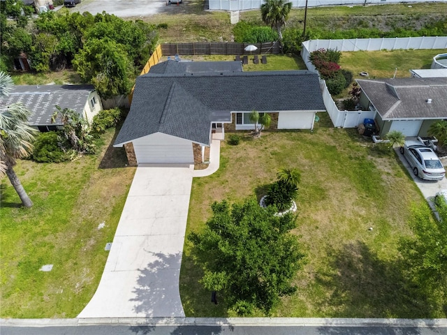 1720 Patlin Cir N, Largo, FL 33770 - view from above of property