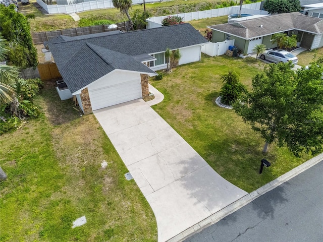 1720 Patlin Cir N, Largo, FL 33770 - view from above of property