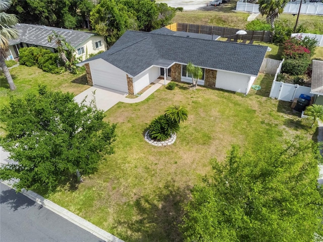1720 Patlin Cir N, Largo, FL 33770 - aerial view of property and surrounding area