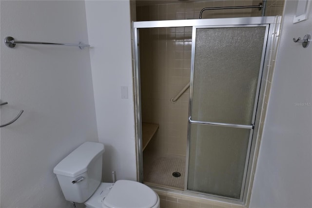 2333 Feather Sound Dr Unit A607, Clearwater, FL 33762 - bathroom with toilet and a shower stall