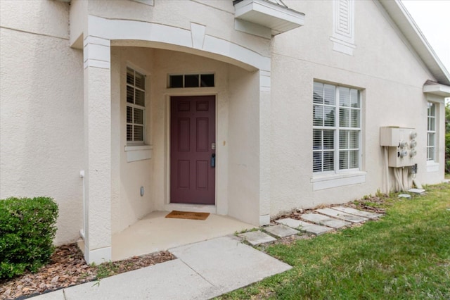 6260 Olivedale Dr, Riverview, FL 33578 - entrance to property featuring stucco siding