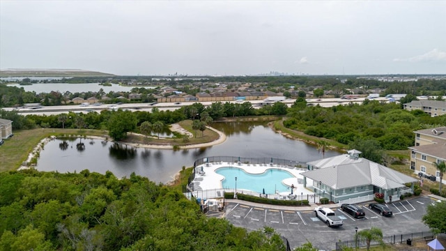 6260 Olivedale Dr, Riverview, FL 33578 - bird's eye view of a nearby body of water