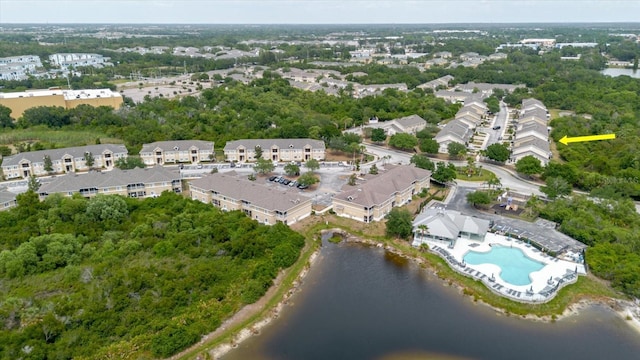 6260 Olivedale Dr, Riverview, FL 33578 - view of property location with a pool and a nearby body of water