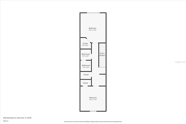 6260 Olivedale Dr, Riverview, FL 33578 - view of floor plan / room layout