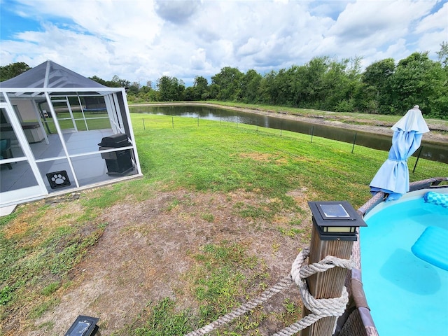 3112 Kearns Rd, Mulberry, FL 33860 - view of yard featuring a water view
