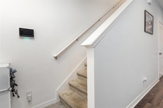 255 Annabelle Way, Davenport, FL 33837 - staircase with baseboards and wood finished floors