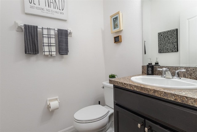 255 Annabelle Way, Davenport, FL 33837 - half bathroom featuring vanity and toilet
