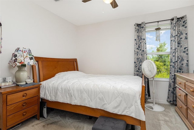 255 Annabelle Way, Davenport, FL 33837 - bedroom with multiple windows, light carpet, and ceiling fan