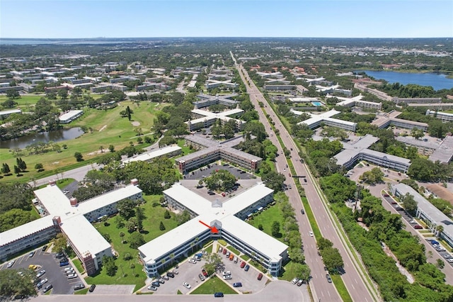 2370 Jamaican St Unit 44, Clearwater, FL 33763 - aerial view of a nearby body of water and a golf course