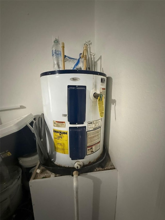4957 N Cranberry Blvd, North Port, FL 34286 - utilities featuring electric water heater
