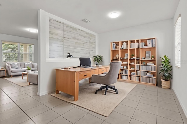 12124 Lake Blvd, Trinity, FL 34655 - office featuring light tile patterned flooring and baseboards