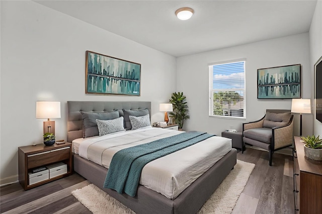 12124 Lake Blvd, Trinity, FL 34655 - bedroom with wood finished floors