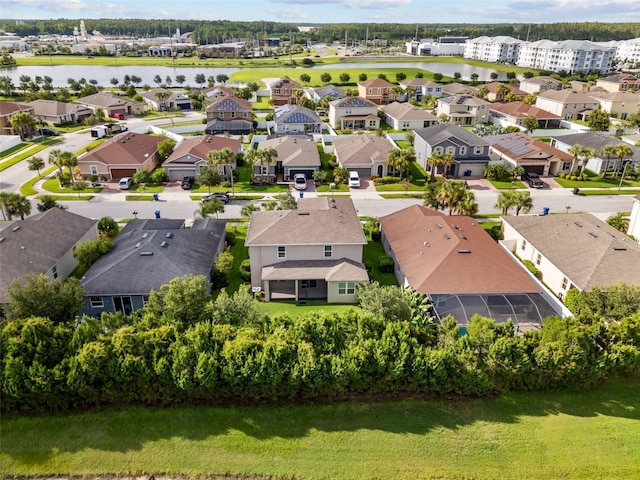 12124 Lake Blvd, Trinity, FL 34655 - aerial perspective of suburban area with a large body of water