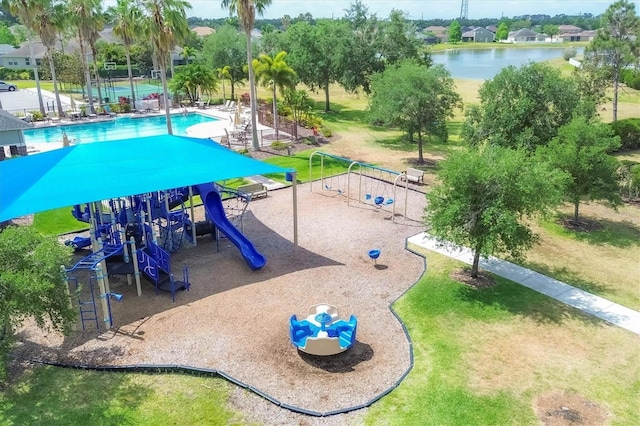 11571 84th Street Cir E Unit 106, Parrish, FL 34219 - community jungle gym featuring a water view