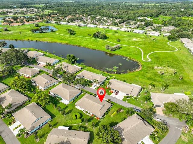 2510 Locksley St Unit 2510, Sun City Center, FL 33573 - aerial view of residential area featuring a large body of water